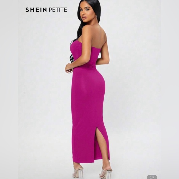 Pink Bodycon Dress - Picture 2 of 4